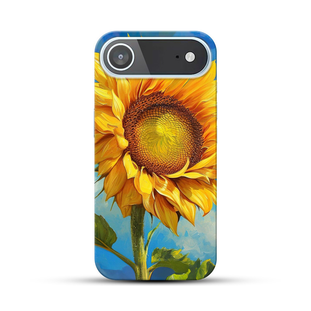 青空とひまわり iPhone Airオリジナルハードケース