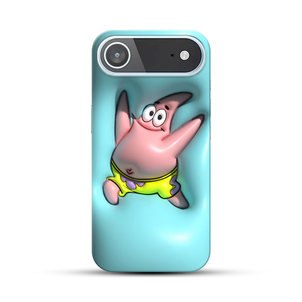 元気なピンクのヒトデ iPhone Airオリジナルハードケース