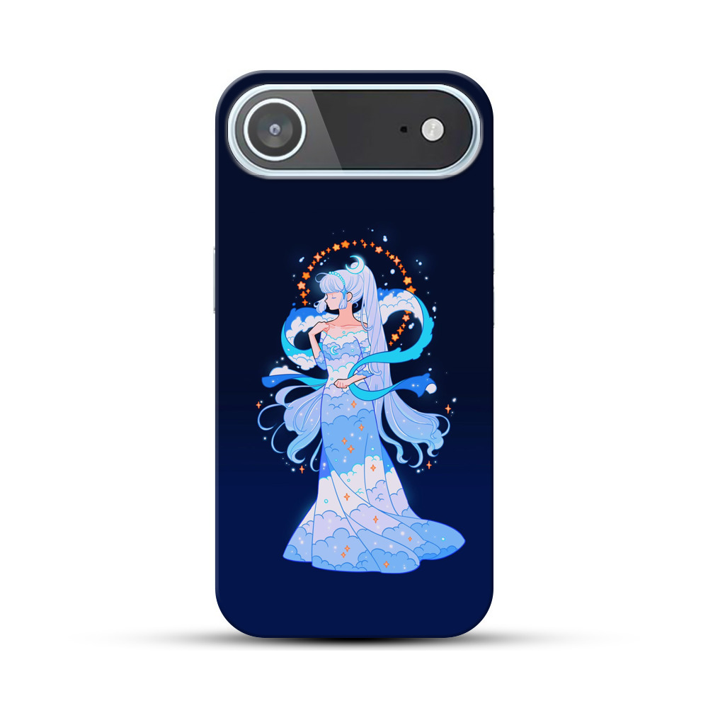 星空の女性 iPhone Airオリジナルハードケース