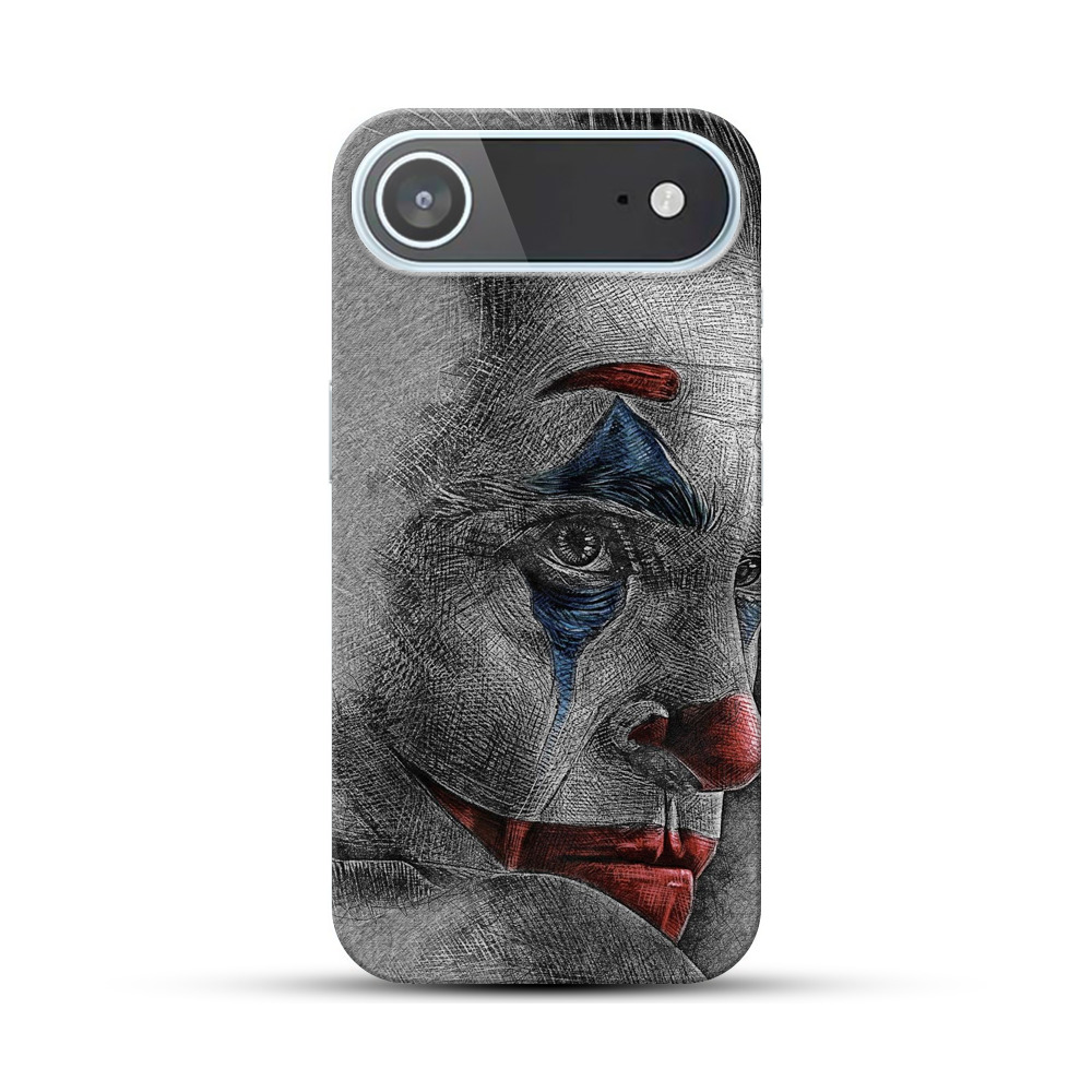 悲しげなピエロ肖像 iPhone Airオリジナルハードケース