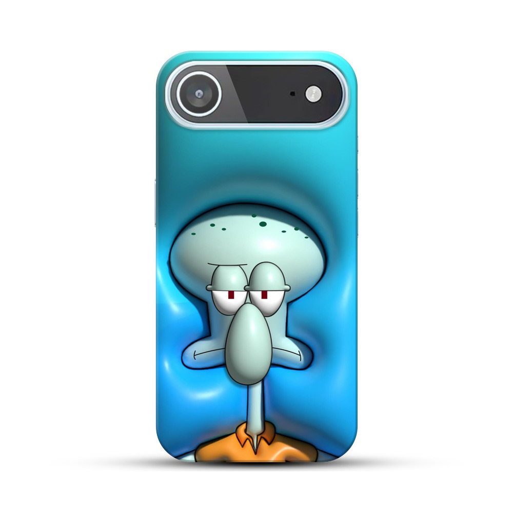 イカのキャラクター iPhone Airオリジナルハードケース