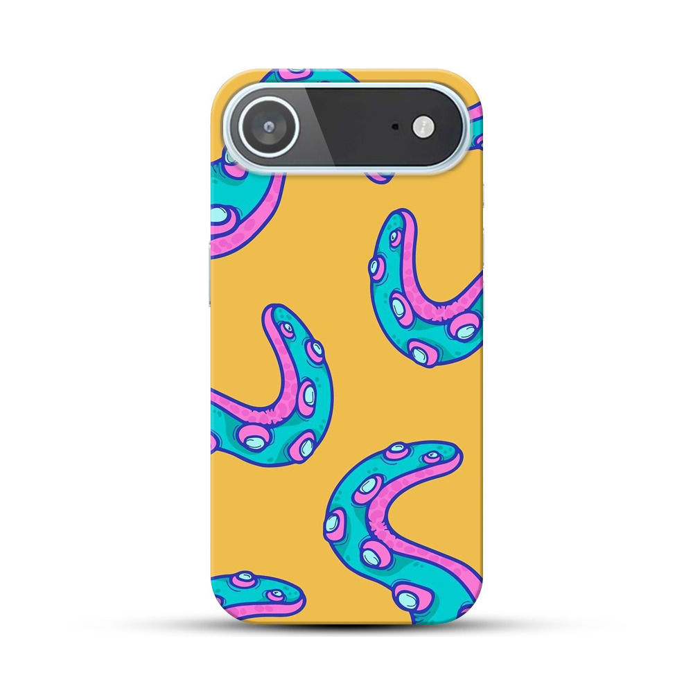 イカの触手パターン iPhone Airオリジナルハードケース