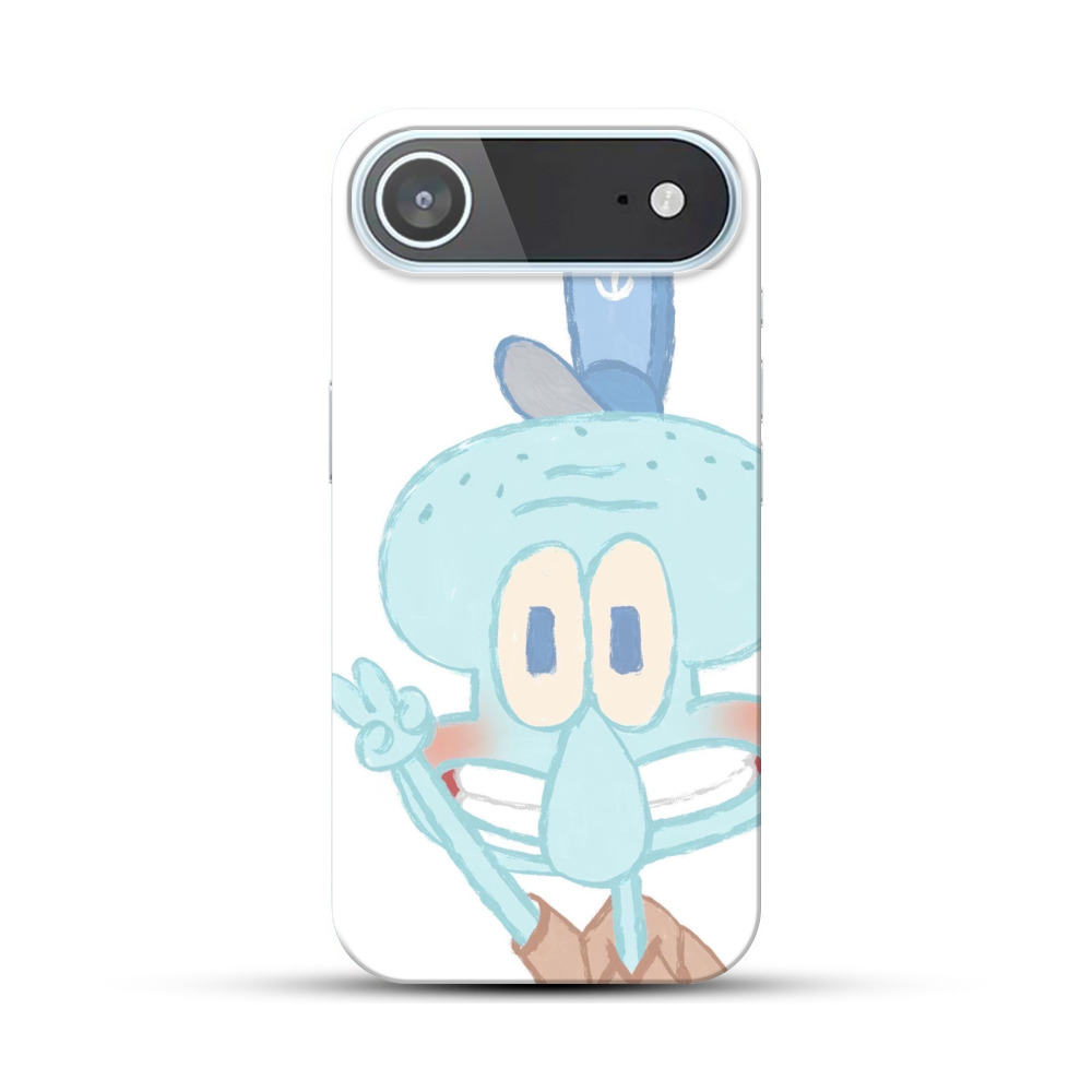 イカちゃんのピースサイン iPhone Airオリジナルハードケース