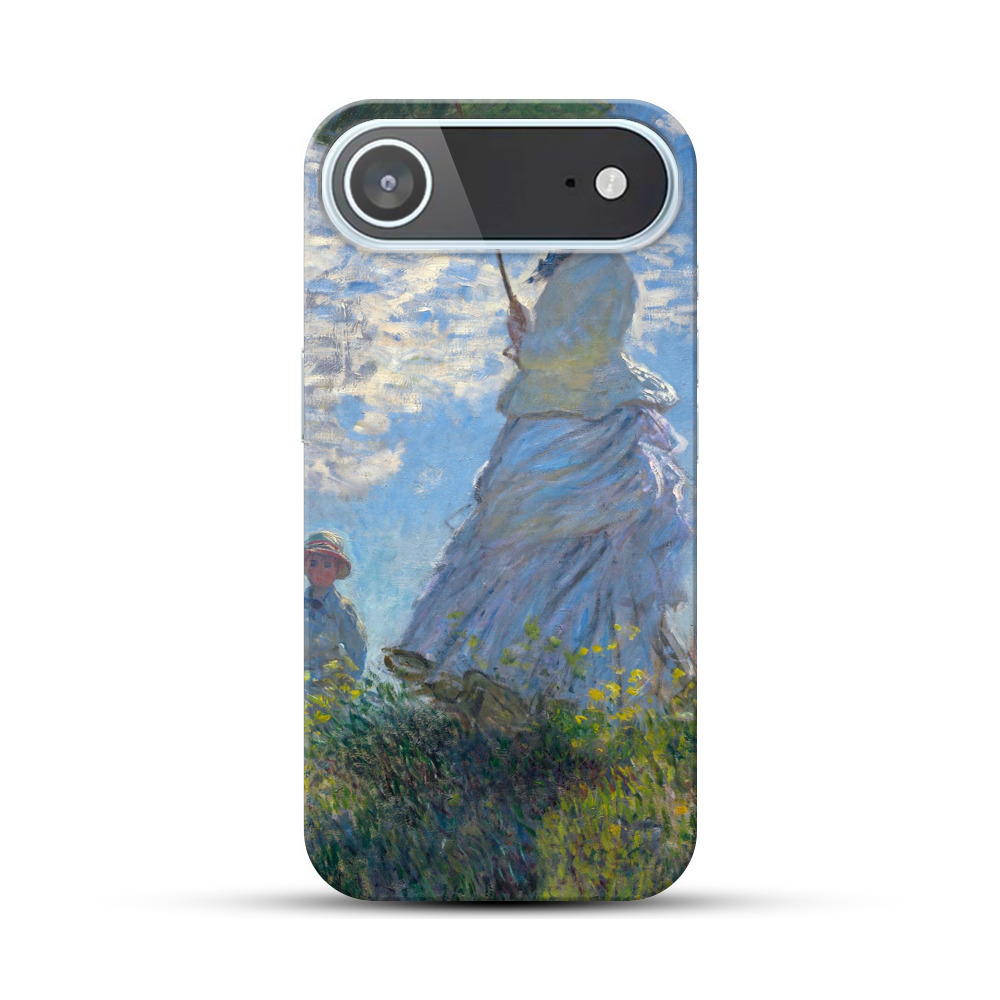 印象派の青空と草花ケース用画像 iPhone Airオリジナルハードケース