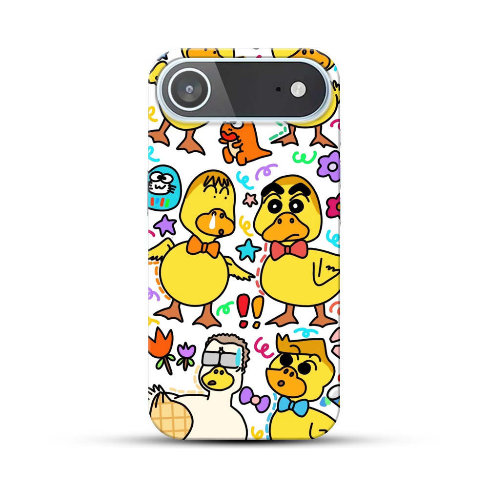 個性的カモキャラ iPhone Airオリジナルハードケース