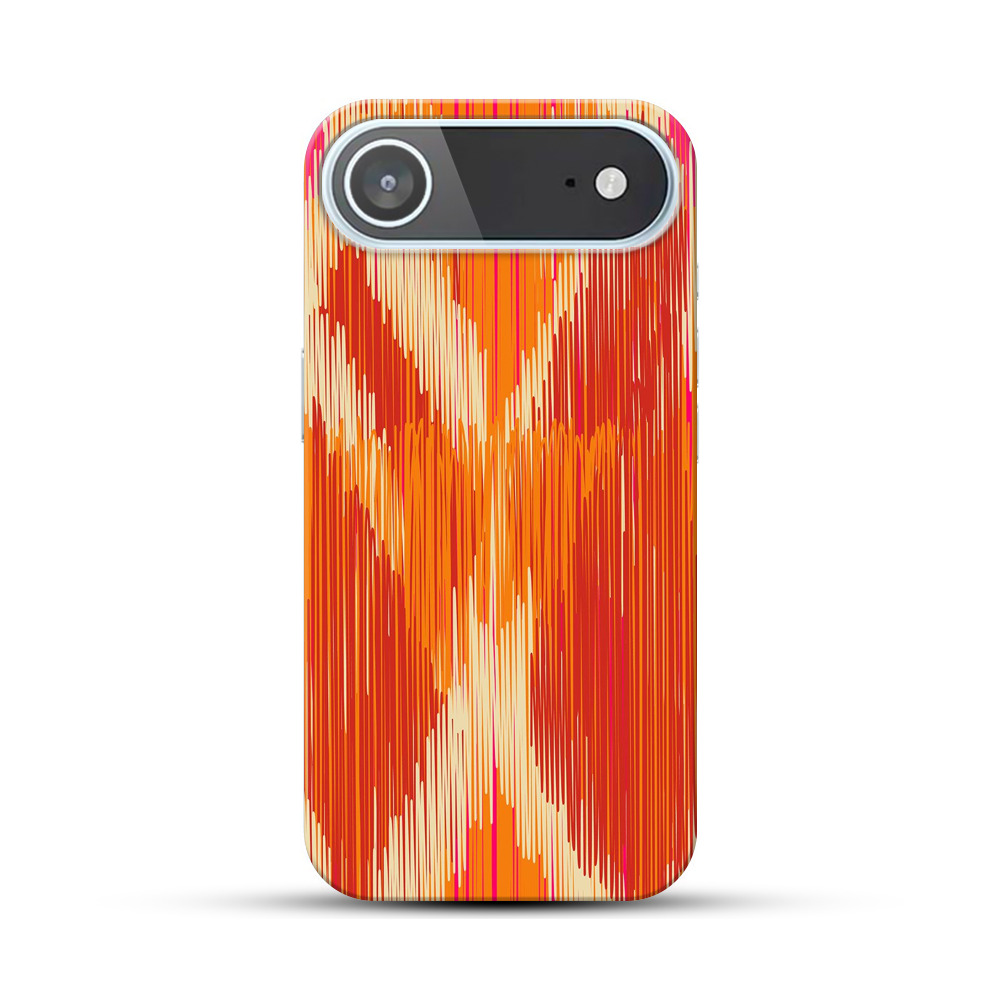 カラフルな抽象模様 iPhone Airオリジナルハードケース