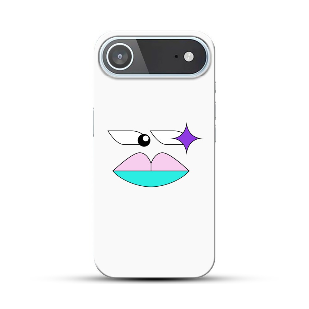 カラフルなグラフィック iPhone Airオリジナルハードケース