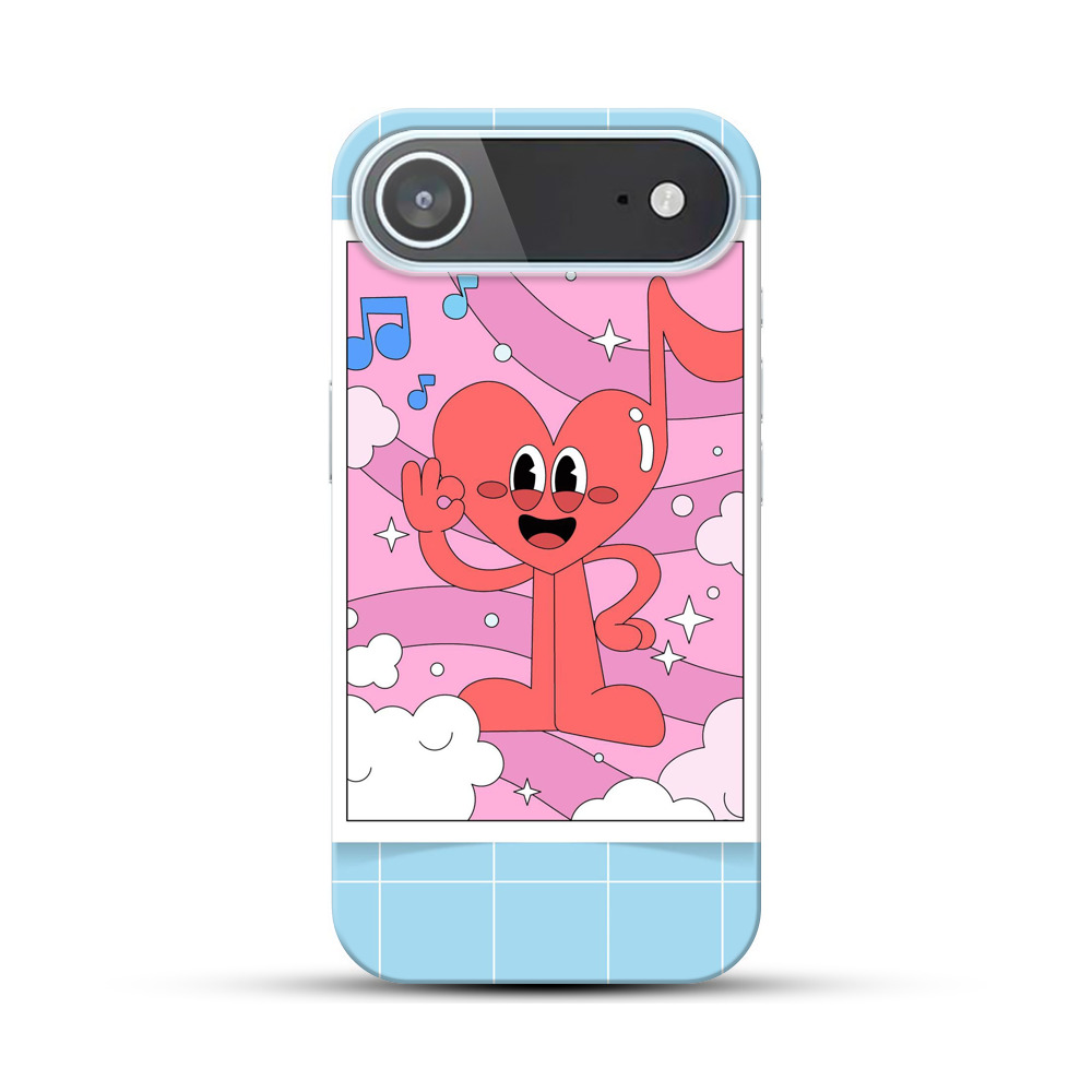 カラフルなキャラクターたち iPhone Airオリジナルハードケース