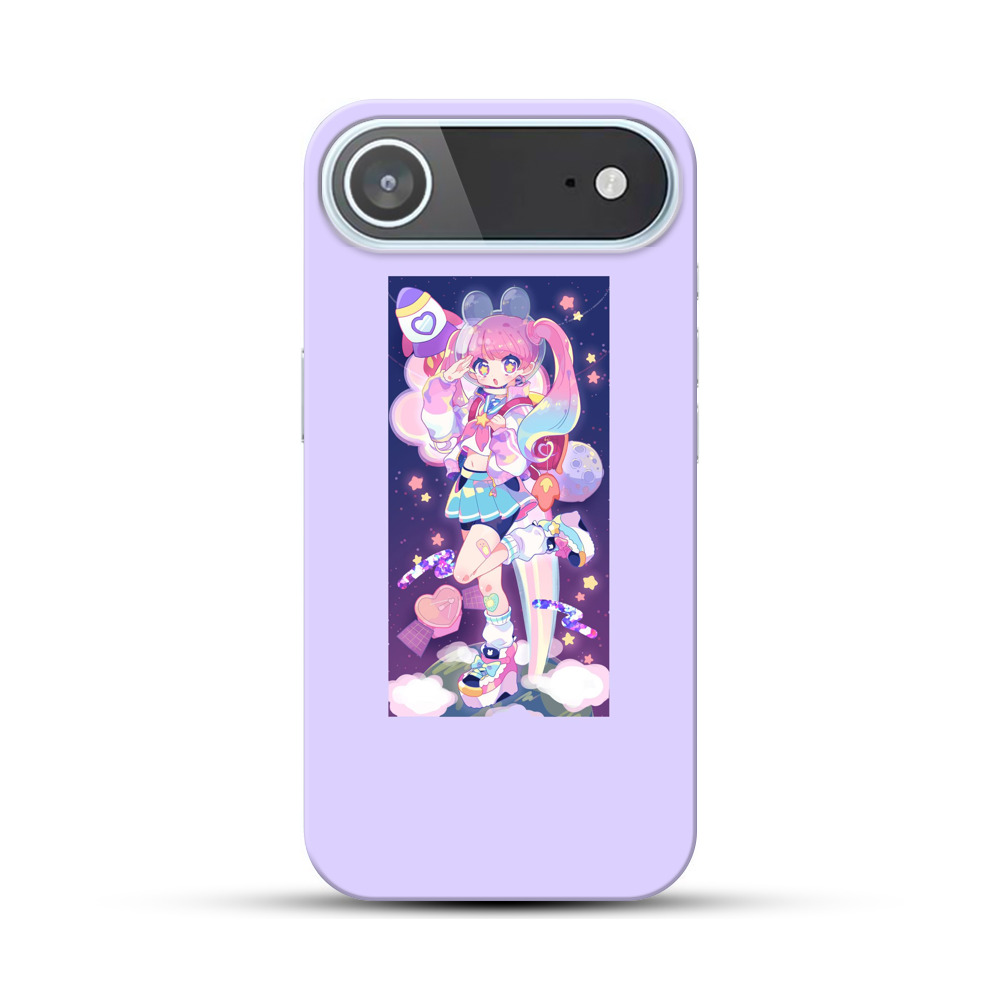 カラフルな女の子 iPhone Airオリジナルハードケース