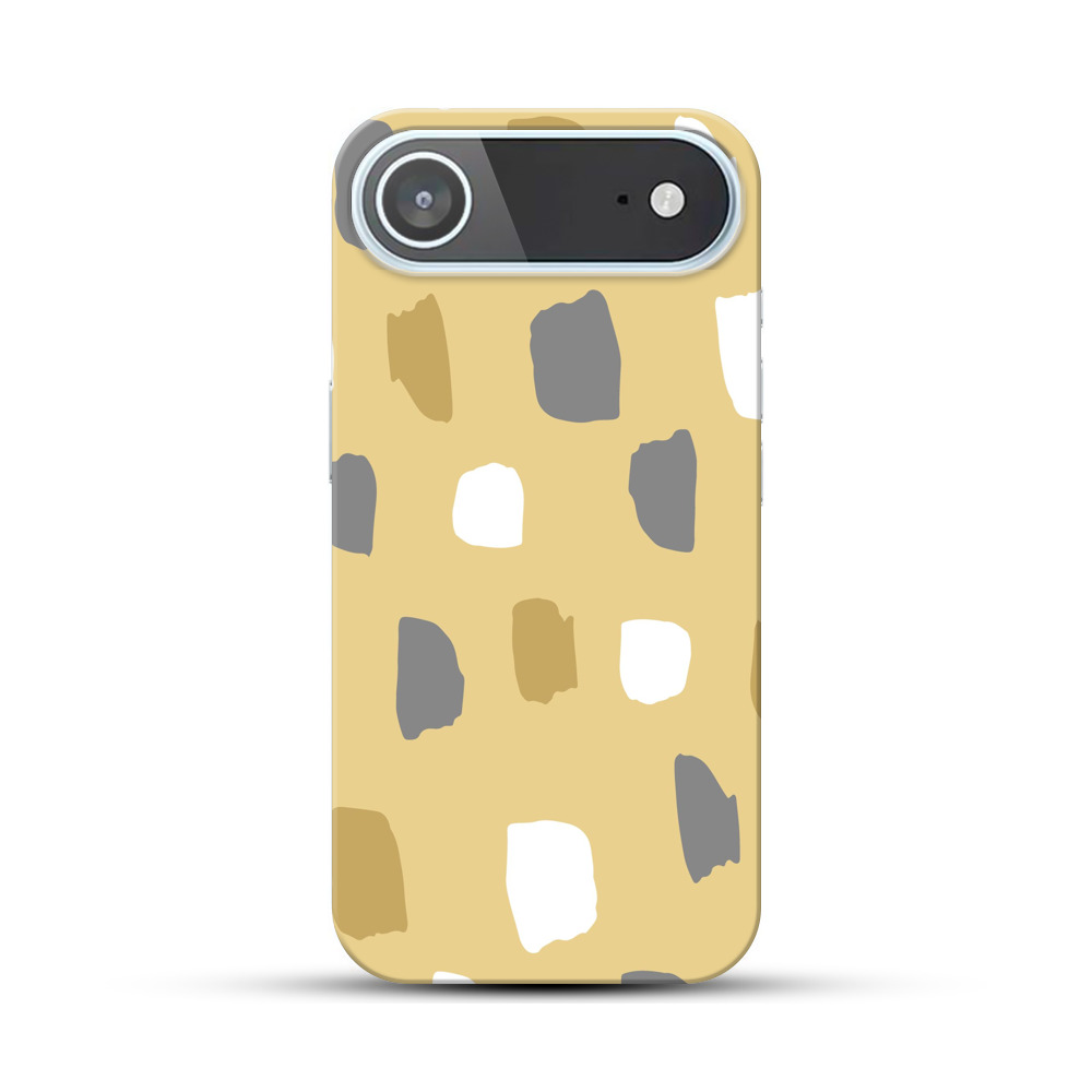 カラフルな抽象的なブラシストロークパターン iPhone Airオリジナルハードケース