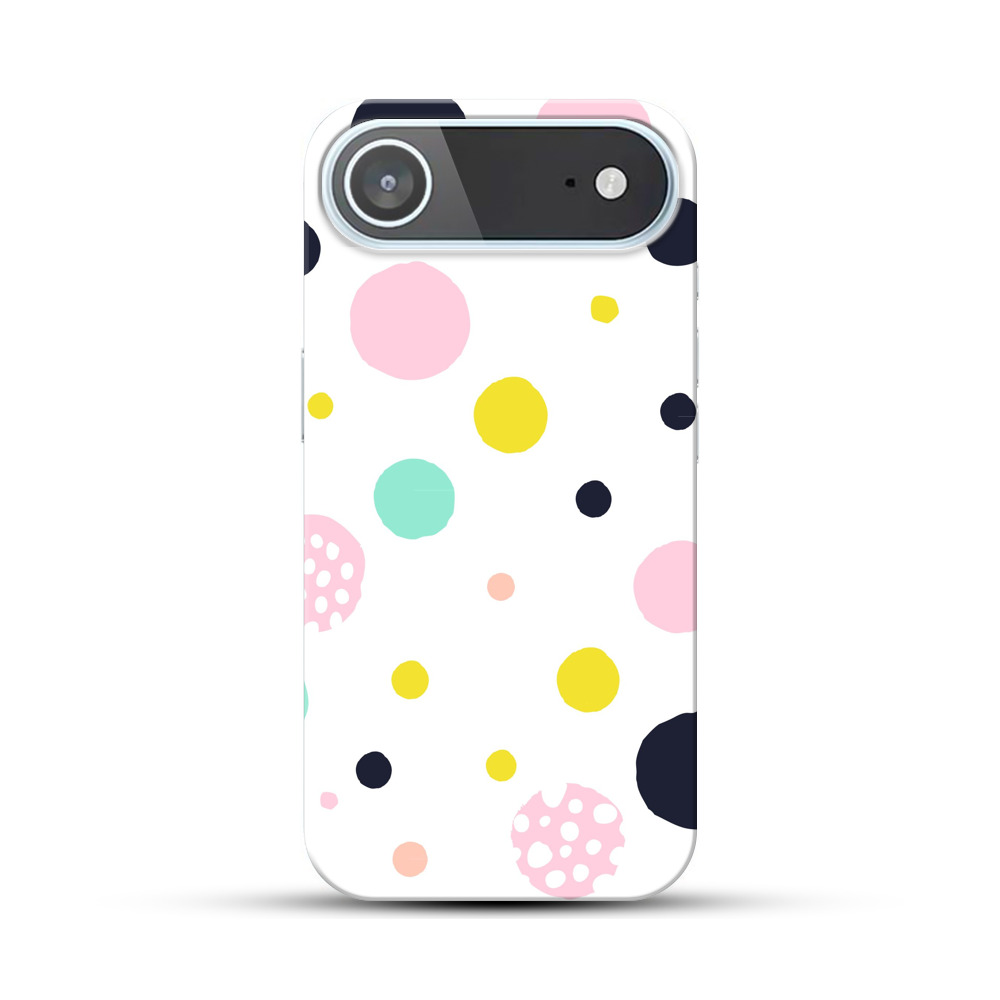 カラフルなドット模様 iPhone Airオリジナルハードケース