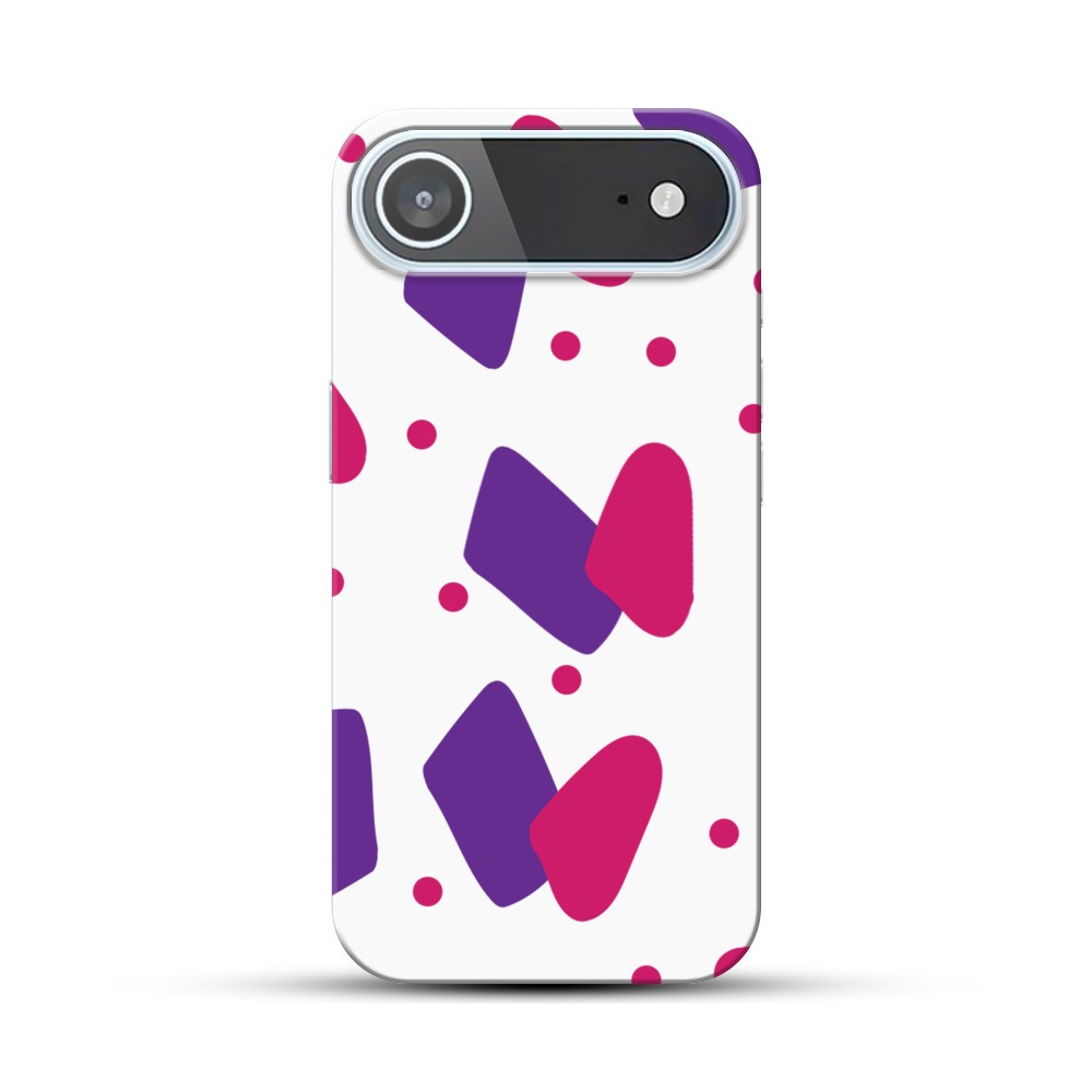 カラフルなパターン iPhone Airオリジナルハードケース