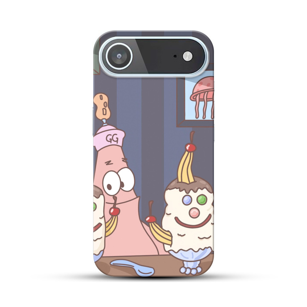 かわいいアイスキャラ iPhone Airオリジナルハードケース