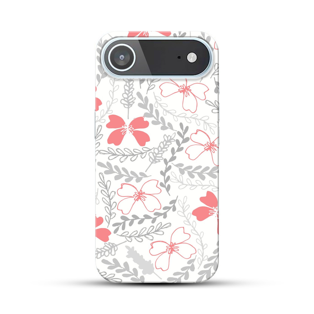 かわいい花柄デザイン iPhone Airオリジナルハードケース