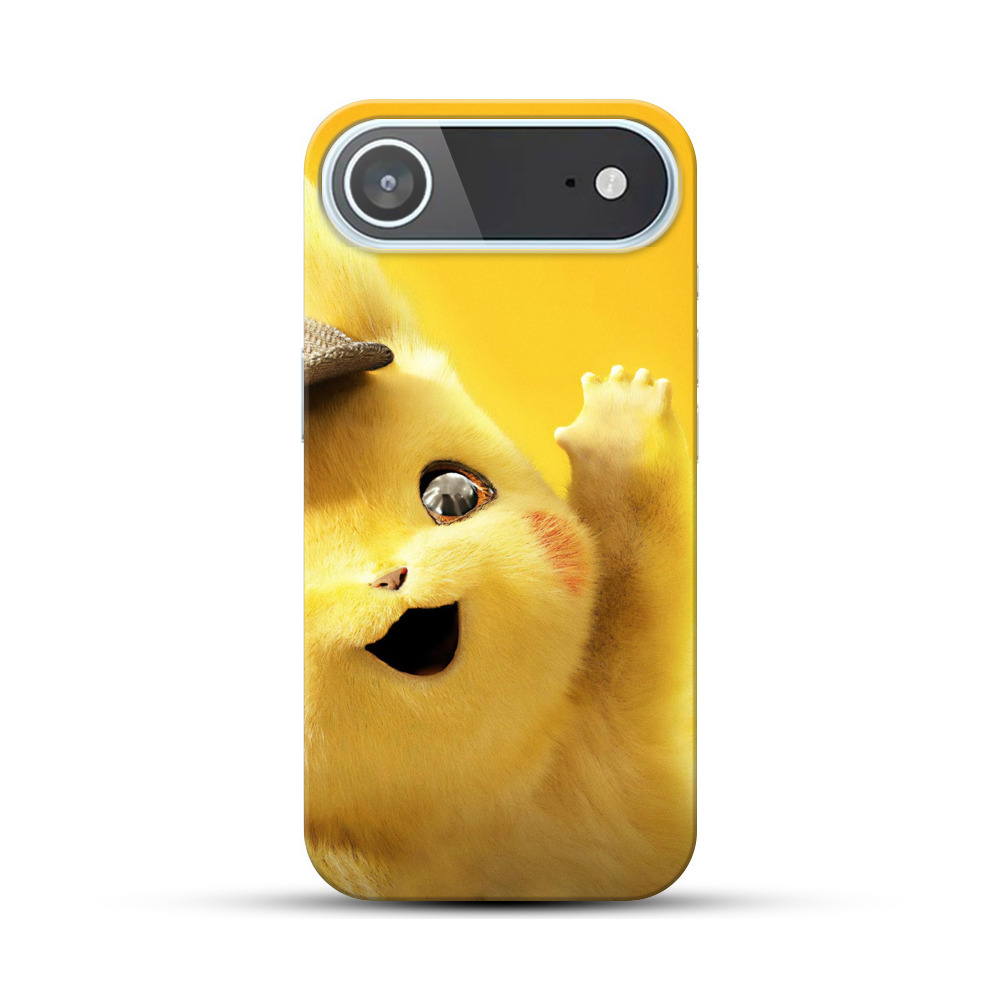 かわいい黄色モンスター iPhone Airオリジナルハードケース