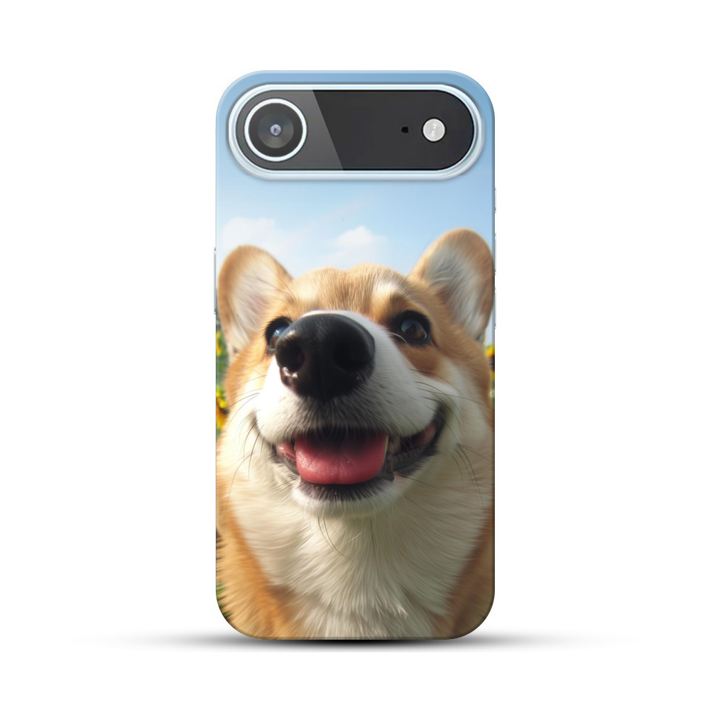 笑顔のコーギー犬 iPhone Airオリジナルハードケース