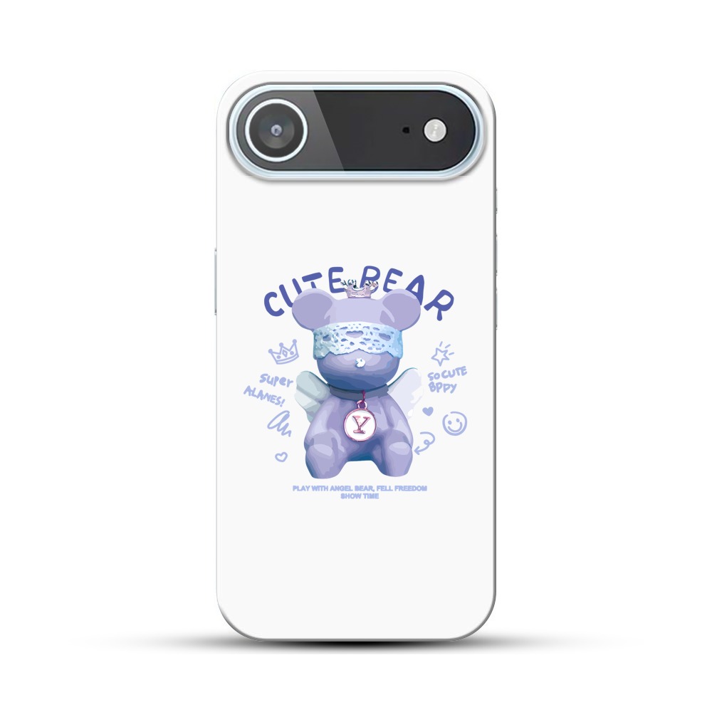 かわいいクマ iPhone Airオリジナルハードケース