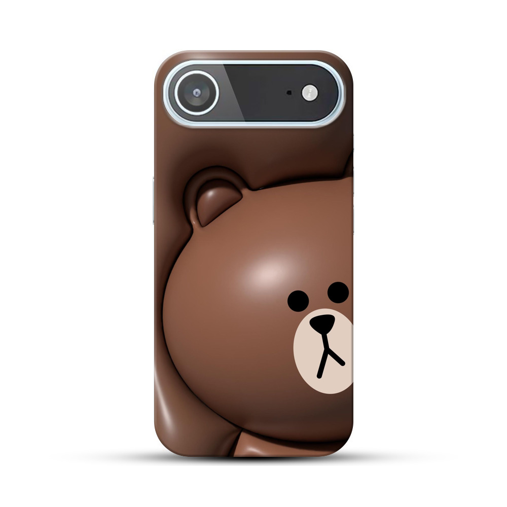 かわいいくま顔 iPhone Airオリジナルハードケース