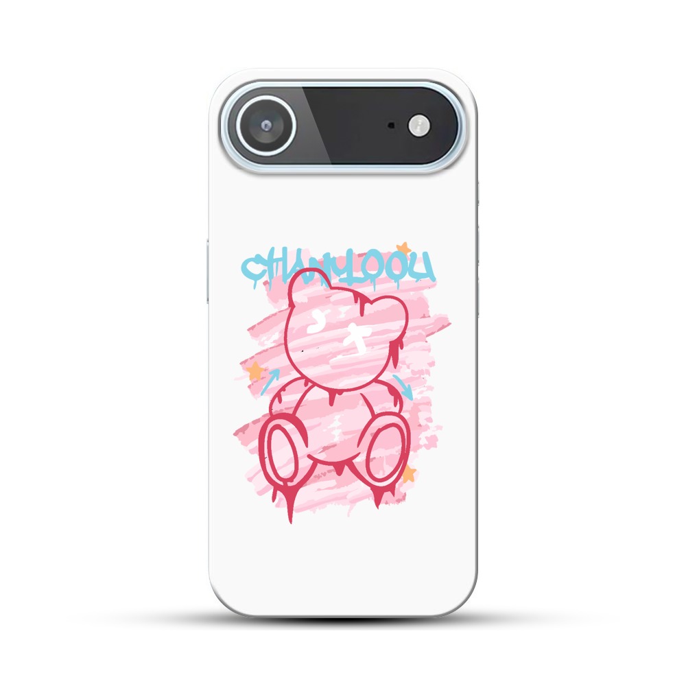 かわいいクマのイラスト iPhone Airオリジナルハードケース