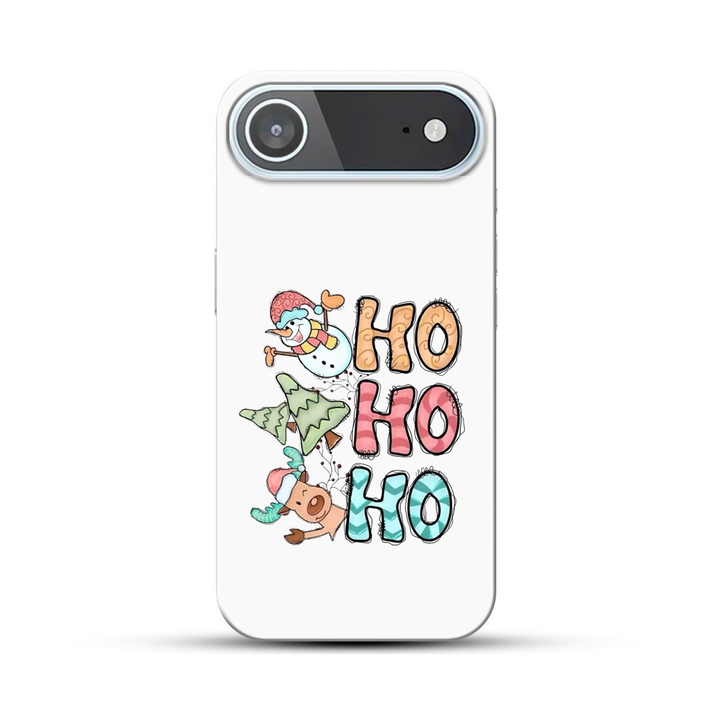 かわいいクリスマスデザインのトートバッグ iPhone Airオリジナルハードケース