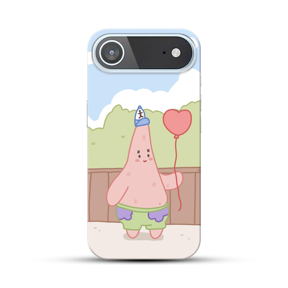 ハート風船のキャラ iPhone Airオリジナルハードケース