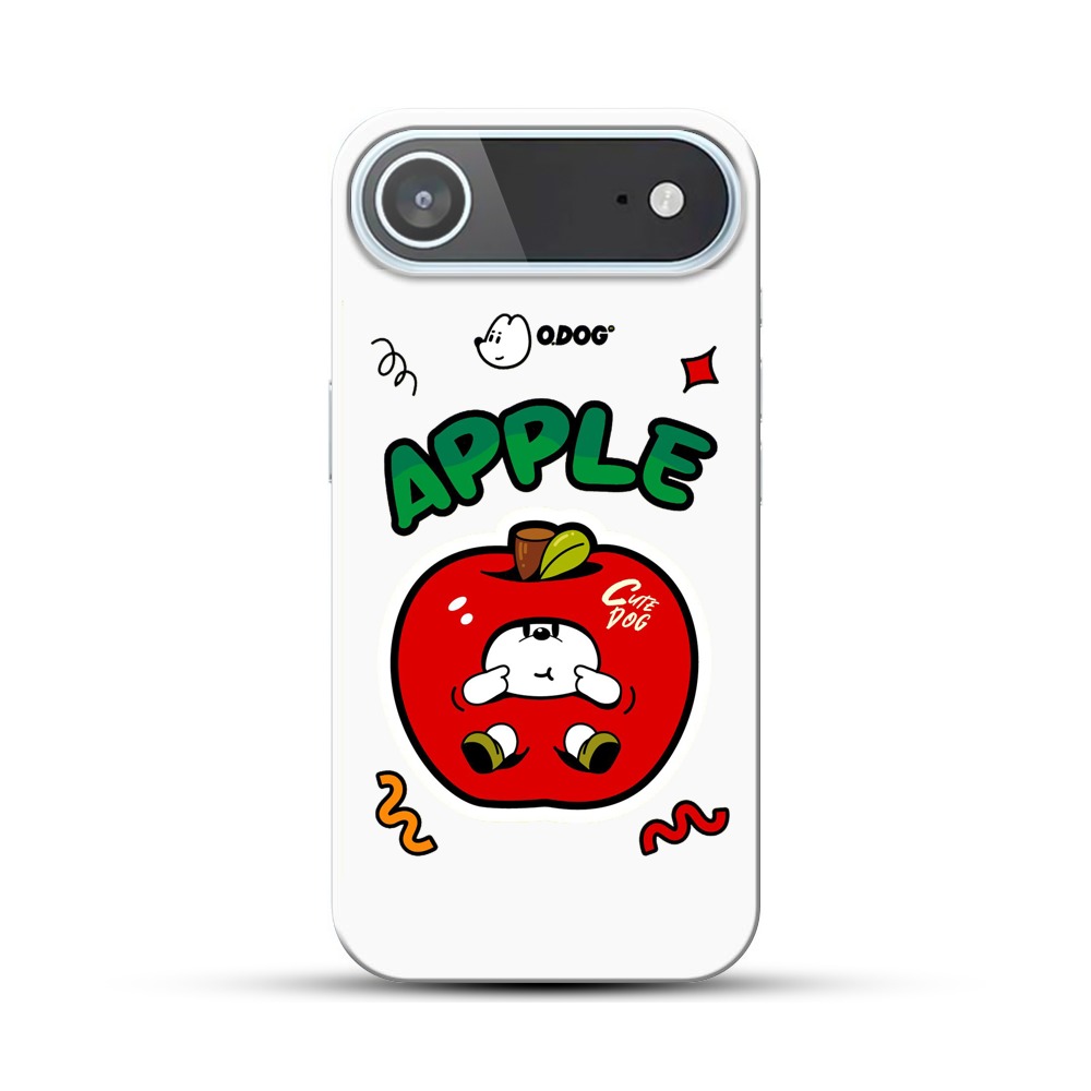 かわいいリンゴ iPhone Airオリジナルハードケース