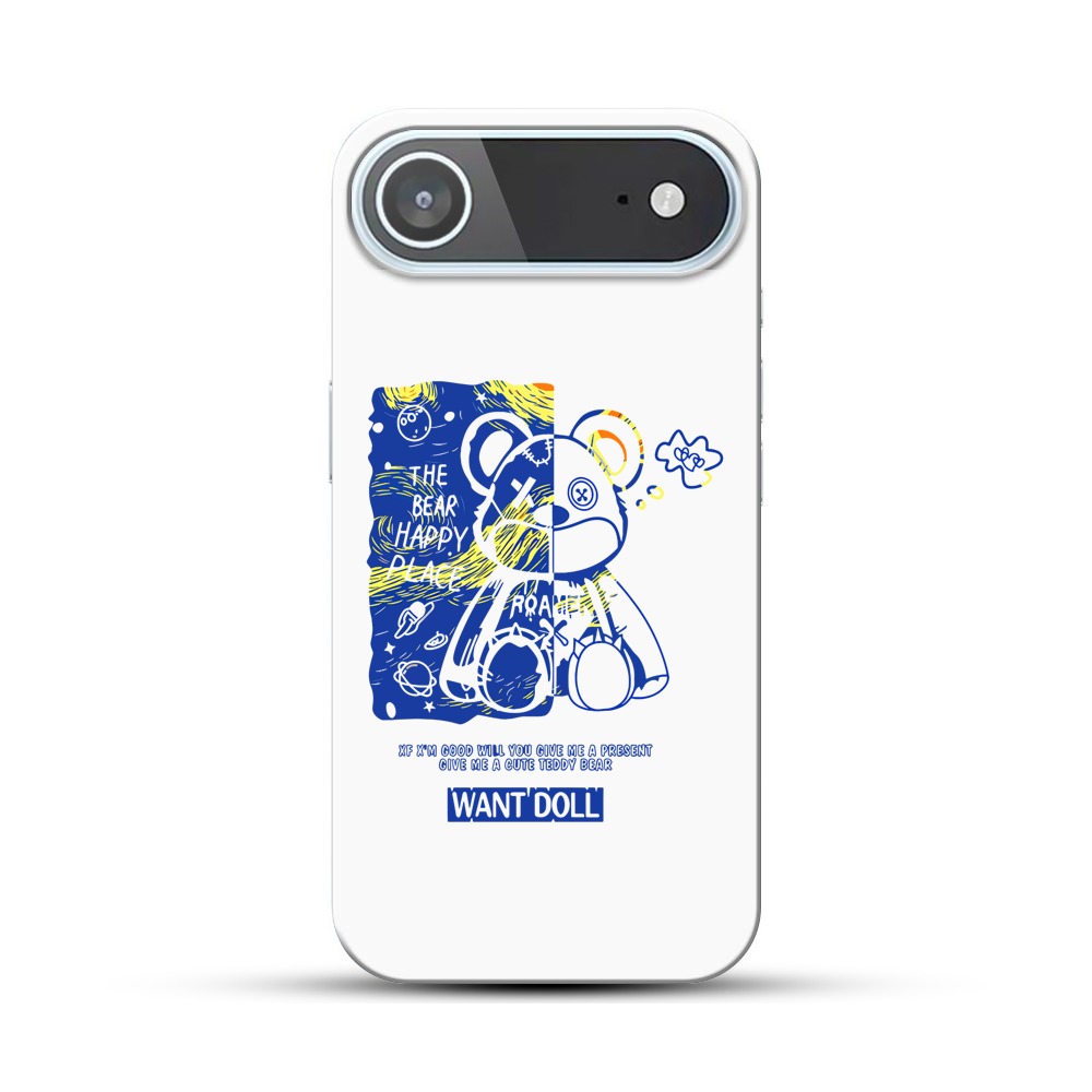 かわいいテディベア iPhone Airオリジナルハードケース