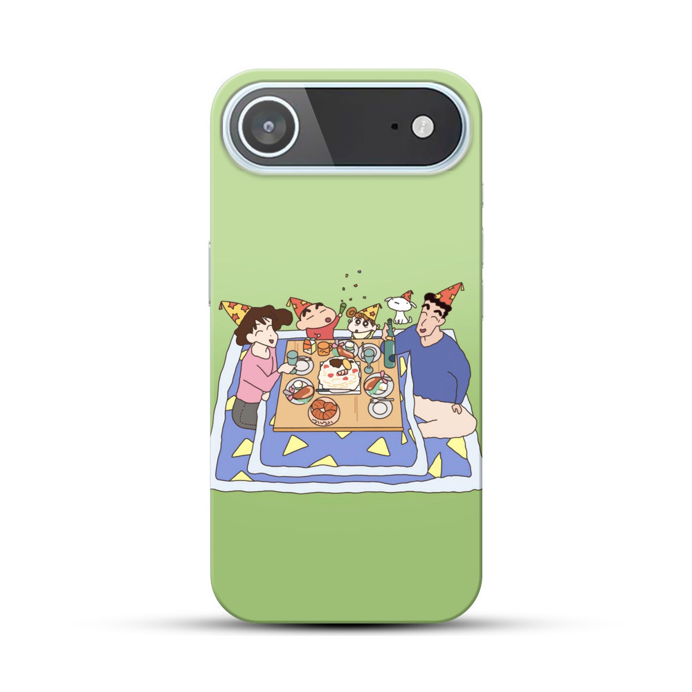 こたつで家族パーティー iPhone Airオリジナルハードケース