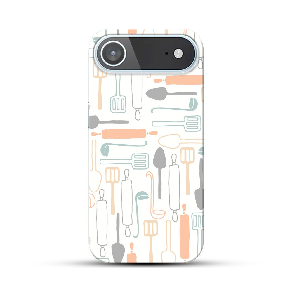 キッチンツールのパターン iPhone Airオリジナルハードケース