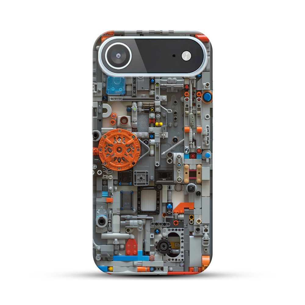 複雑機械部品デザイン iPhone Airオリジナルハードケース