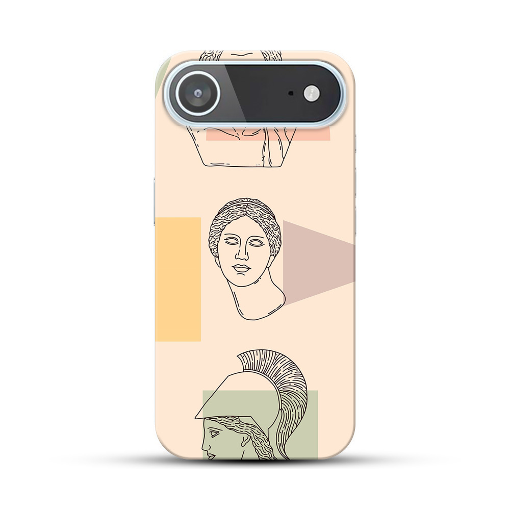 古代ギリシャ彫刻の肖像画 iPhone Airオリジナルハードケース