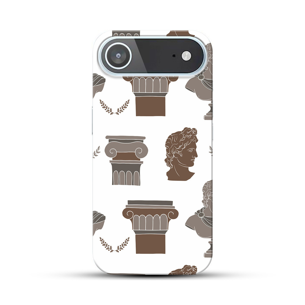 古代ギリシャの彫刻パターン iPhone Airオリジナルハードケース