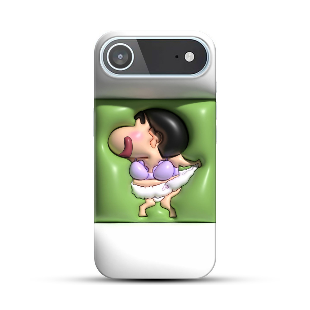 コミカルなキャラクター iPhone Airオリジナルハードケース