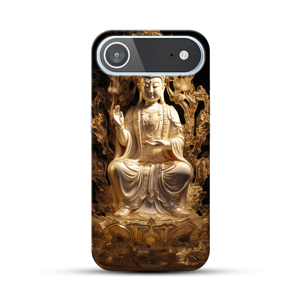 金色の仏像 iPhone Airオリジナルハードケース