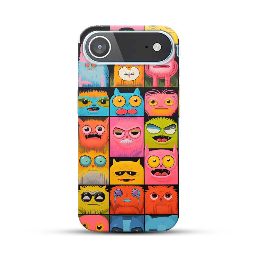 個性的動物キャラクター iPhone Airオリジナルハードケース