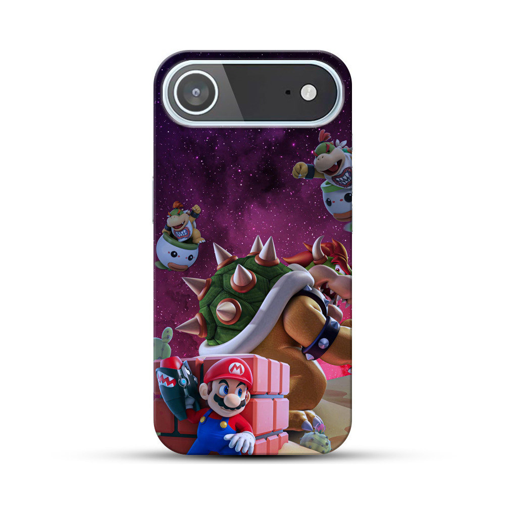 クッパとクッパJr. 星空 iPhone Airオリジナルハードケース