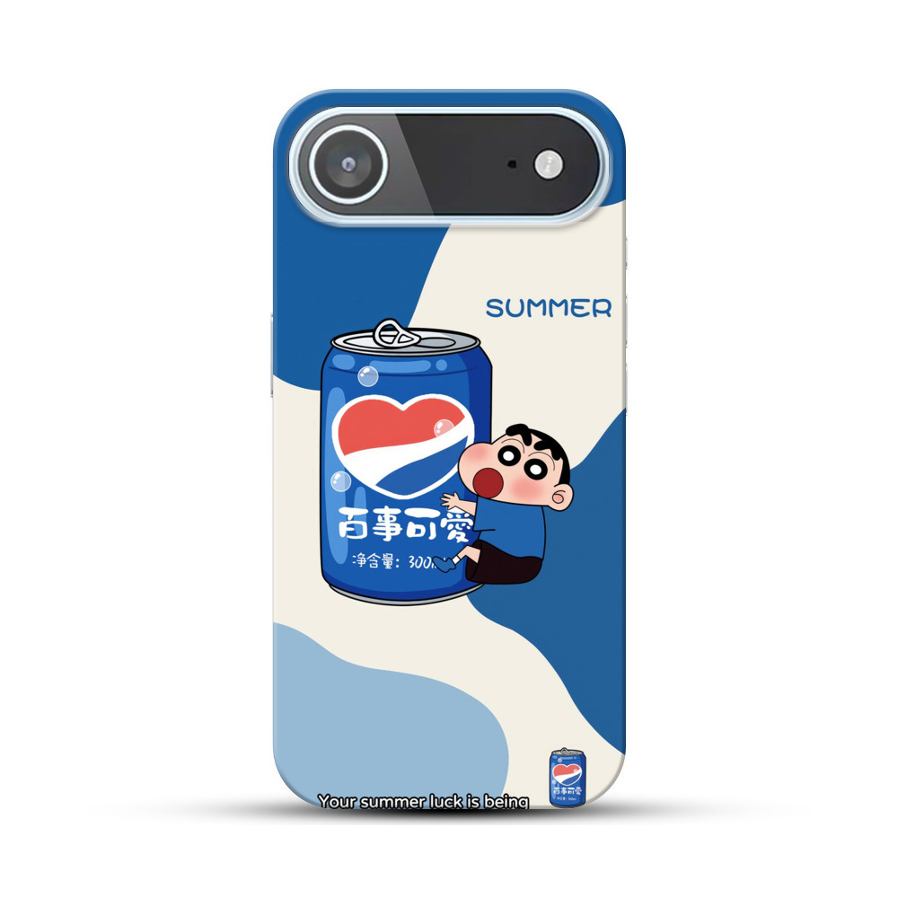 クレヨンしんちゃん青缶 iPhone Airオリジナルハードケース
