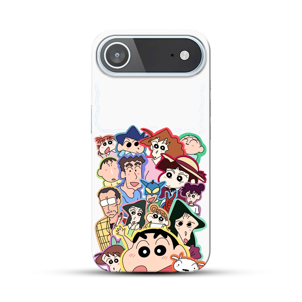 クレヨンしんちゃんのキャラクターたち iPhone Airオリジナルハードケース
