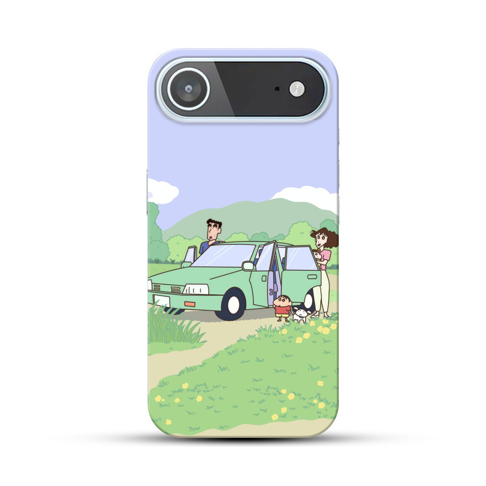 しんちゃん一家の車旅 iPhone Airオリジナルハードケース