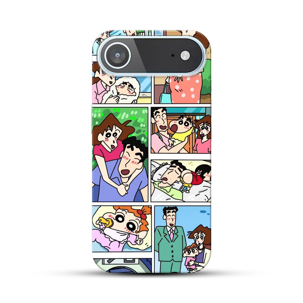 クレヨンしんちゃん家族の毎日 iPhone Airオリジナルハードケース