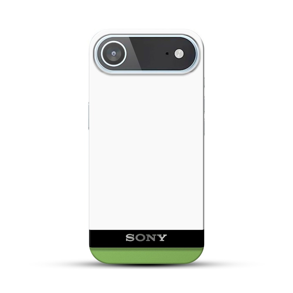 黒ドットパターン iPhone Airオリジナルハードケース