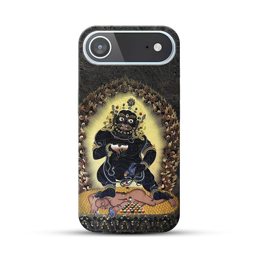 黒い仏像の守護神 iPhone Airオリジナルハードケース