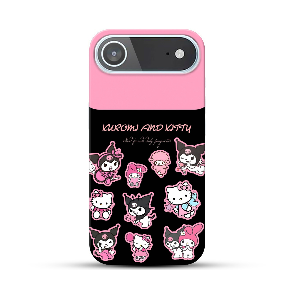 クロミとキティのキャラ iPhone Airオリジナルハードケース