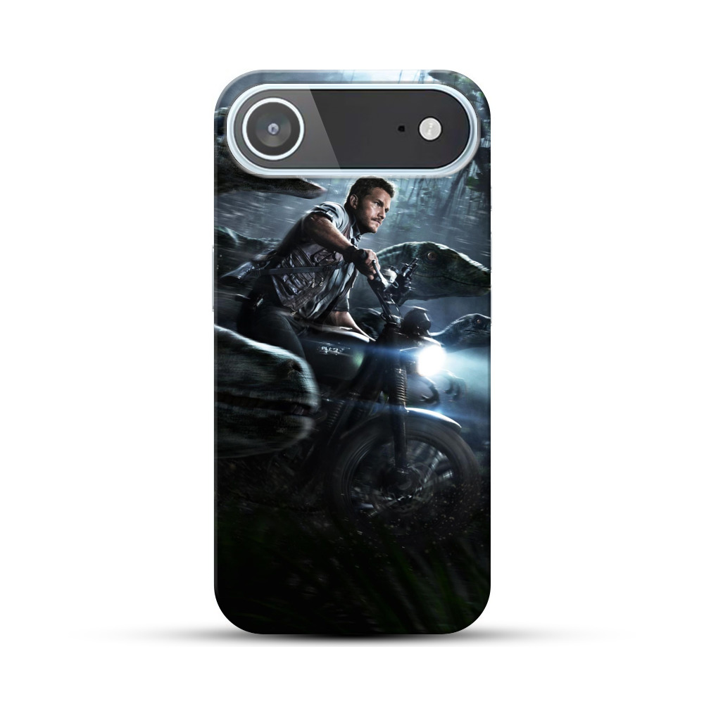恐竜バイクチェイス iPhone Airオリジナルハードケース