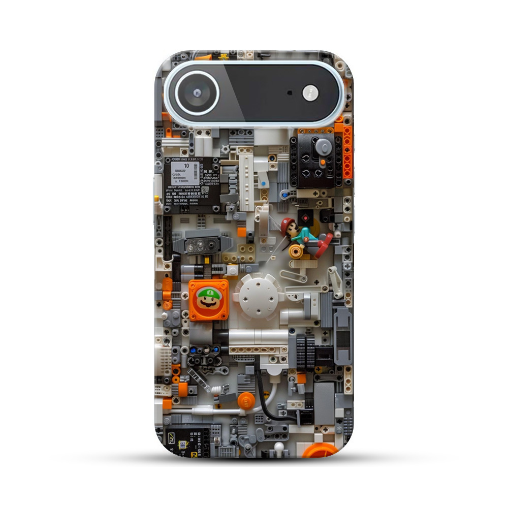 レゴ風ゲームキャラクター iPhone Airオリジナルハードケース