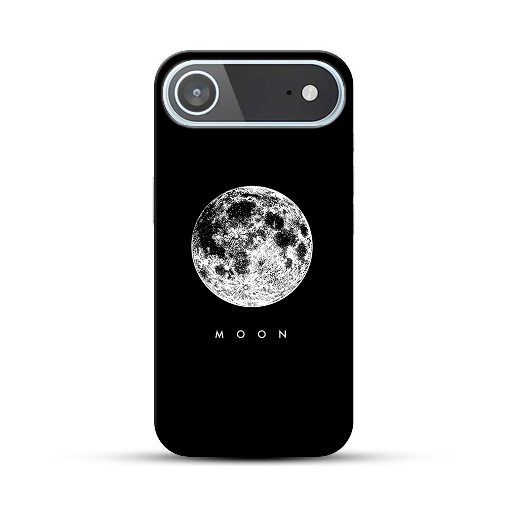 満月のイラスト iPhone Airオリジナルハードケース