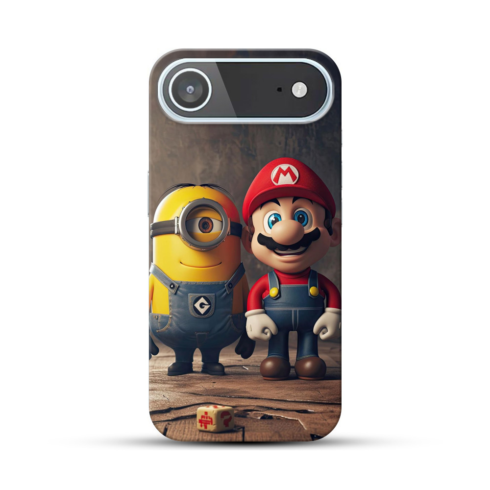 マリオとミニオンの友情 iPhone Airオリジナルハードケース