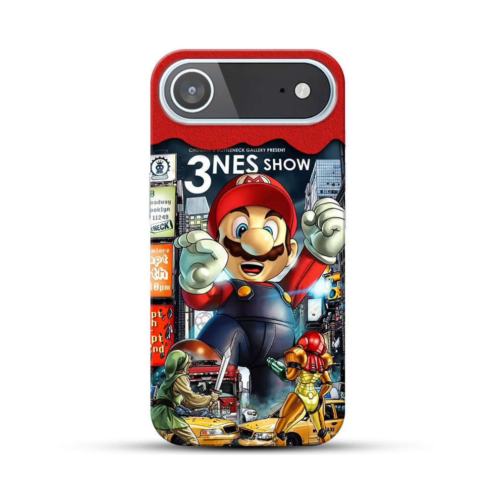 マリオ都市跳躍 iPhone Airオリジナルハードケース