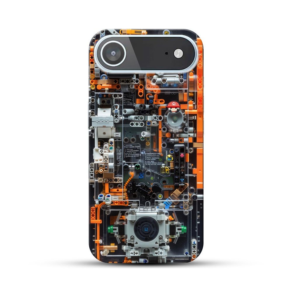 複雑メカニズムデザイン iPhone Airオリジナルハードケース