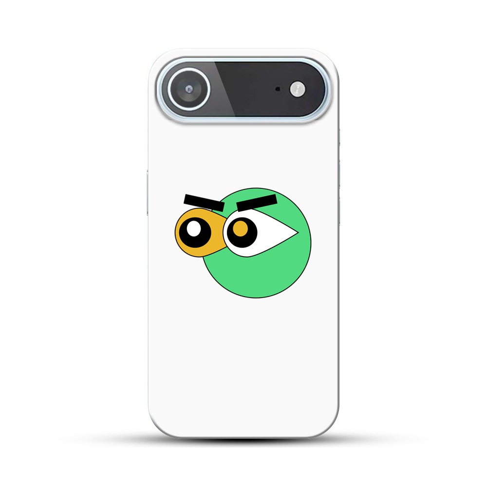 緑のキャラクター iPhone Airオリジナルハードケース